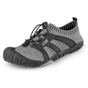 Oddychające buty z podeszwą antypoślizgową unisex czarno-szare CXS Purestep Barefoot Canis