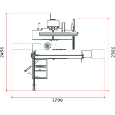 Maszyna KOMBI z systemem szybkiej wymiany noży - minimax  lab 300p F16 TERSA D Holzkraft kod: 5500314D - 4