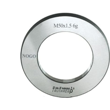 Sprawdzian pierścieniowy do gwintu NOGO 6G DIN13 M50 x 1,5 mm - TruThread kod: R MI 00050 150 6G NR