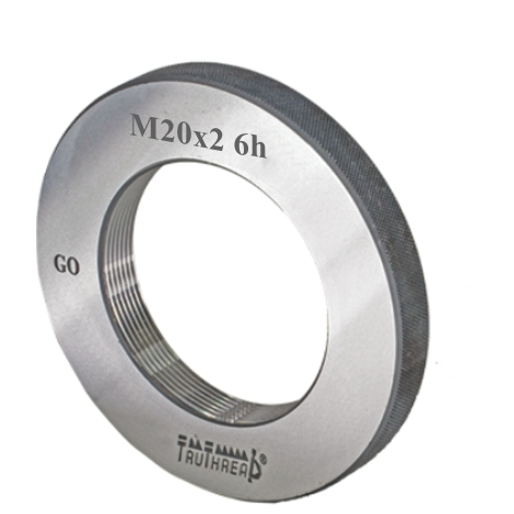 Sprawdzian pierścieniowy do gwintu GO 6G DIN13 M8 x 0,5 mm - TruThread kod: R MI 00008 050 6G GR