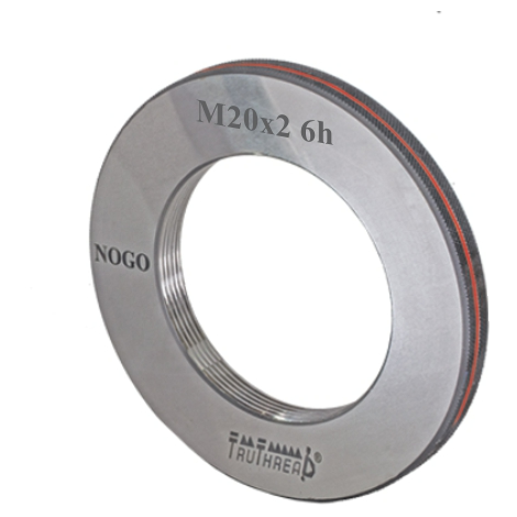 Sprawdzian pierścieniowy do gwintu NOGO 6H DIN13 M22 x 2,5 mm - TruThread kod: R MI 00022 250 6H NR