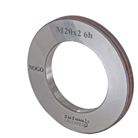 Sprawdzian pierścieniowy do gwintu NOGO 6H DIN13 M10 x 1,25 mm - TruThread kod: R MI 00010 125 6H NR